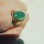 Natural Emerald Gold Ring