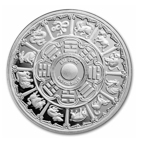 Silver Proof - 2025 Year of the Snake 1oz