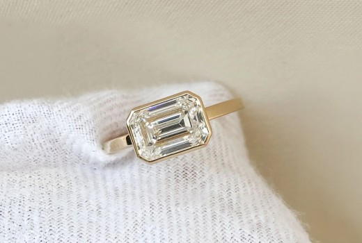 Elongated emerald cut diamonds: why choose it for your engagement ring