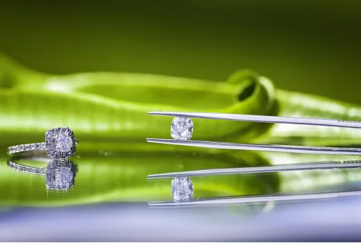 Identifying a transitional cut diamond