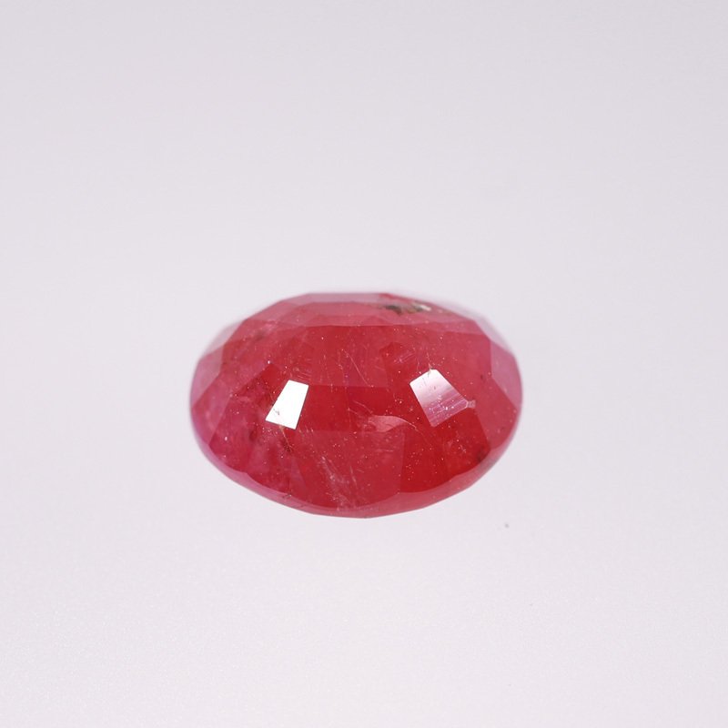 Red, Pink Ruby - 5.09 ct - (AIGS)