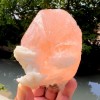 Exquisite Hot Pink Morganite on Albite - 426 gram