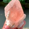 Exquisite Hot Pink Morganite on Albite - 426 gram
