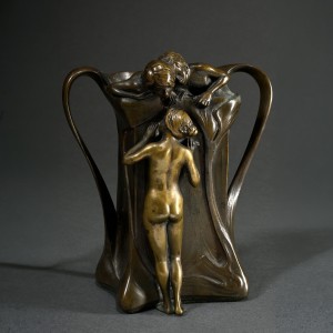 “FEMALE NUDE AND TWO BOYS,” CA. 1900